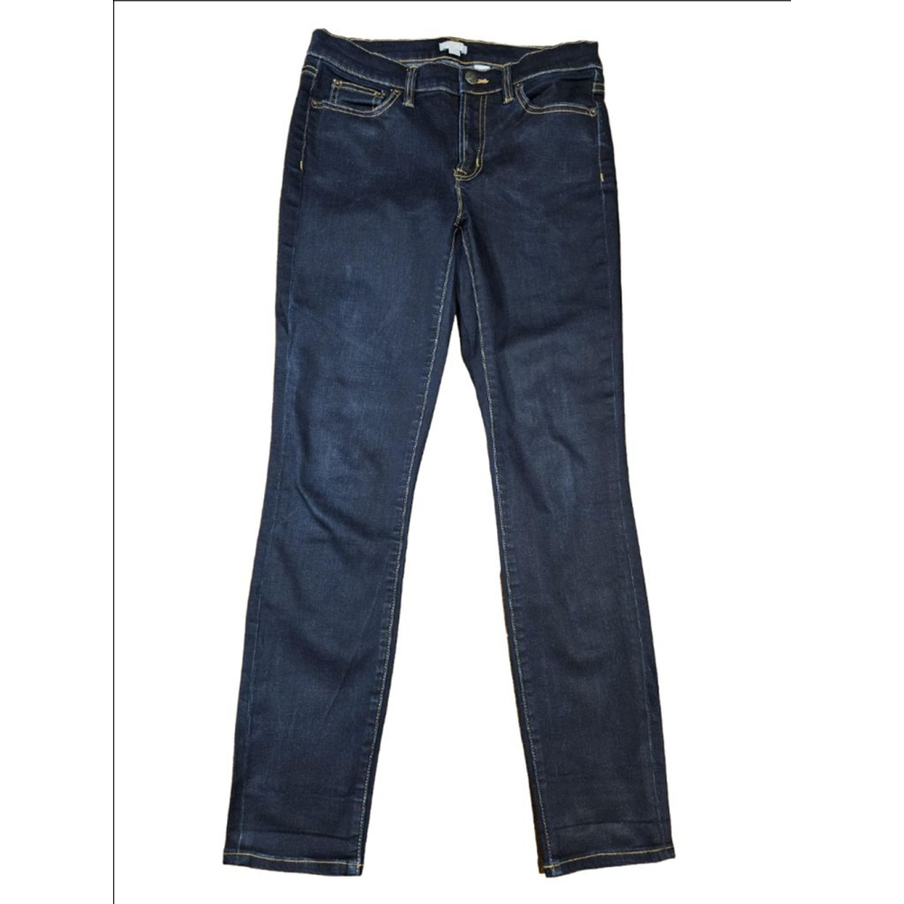 J.Crew Women's Dark Wash Low-Rise Denim Stretch Jeans, Size 27